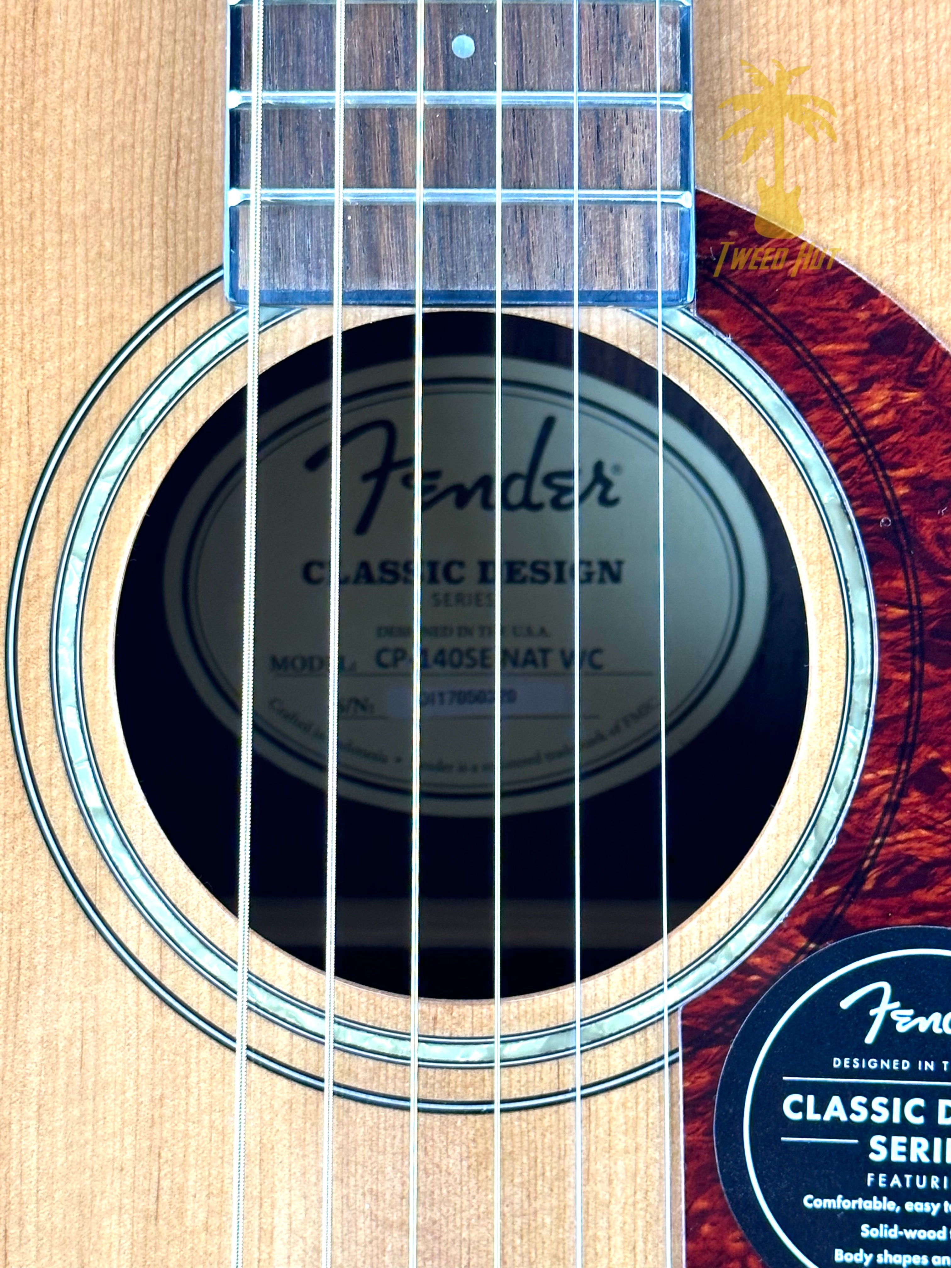 FENDER CP-140SE NATURAL W/CASE