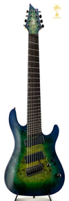 PRE-OWNED CORT KX508MS 8 STRING - MARINA BLUE BURST