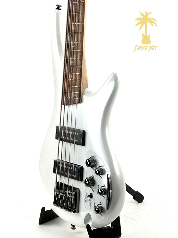 IBANEZ SR305E 5 STRING BASS PEARL WHITE