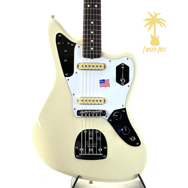 FENDER JOHNNY MARR JAGUAR OLYMPIC WHITE