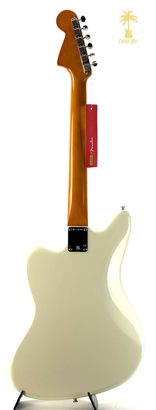 FENDER JOHNNY MARR JAGUAR OLYMPIC WHITE
