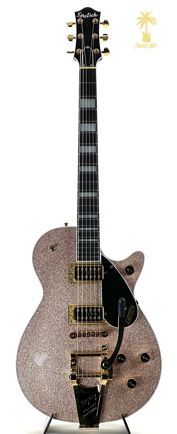 GRETSCH G6229TG LIMITED EDITION PLAYERS EDITION SPARKLE JET BT WITH BIGSBY AND GOLD HARDWARE-CHAMPAGNE SPARKLE