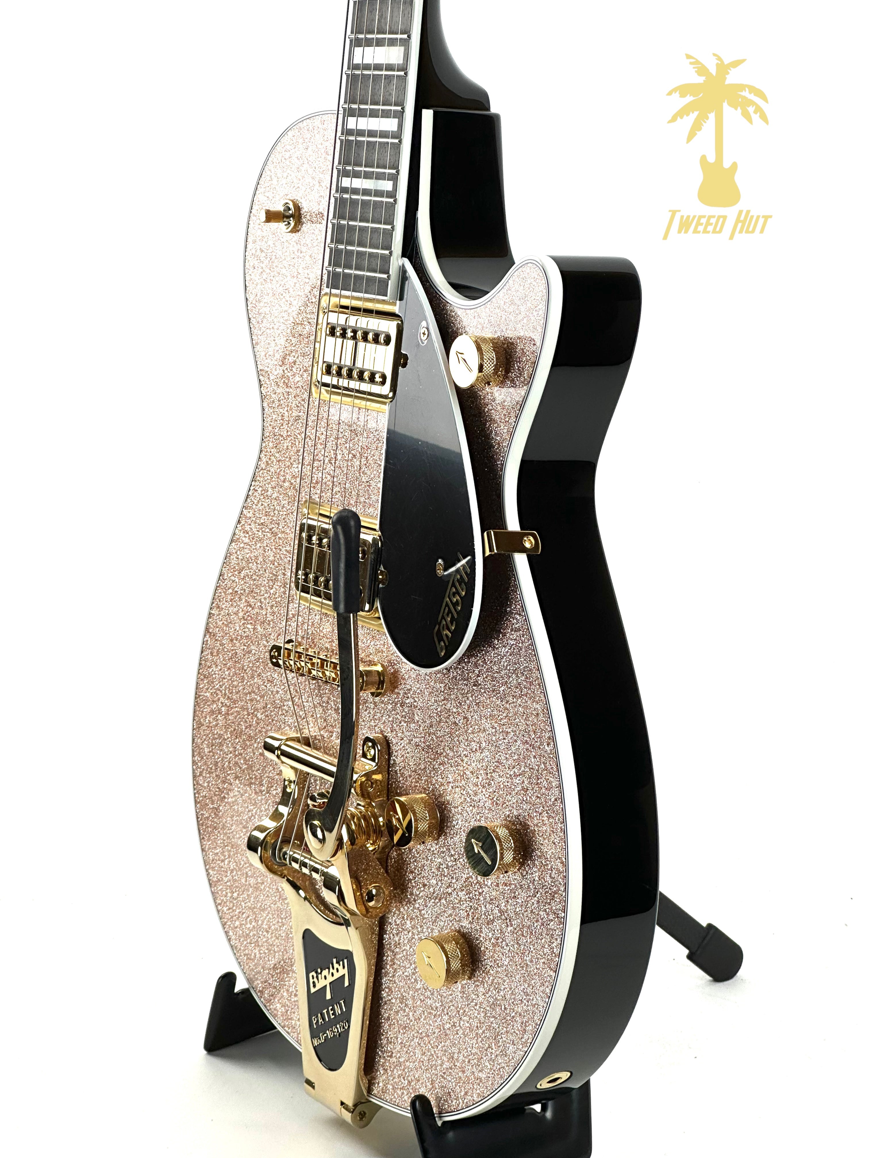GRETSCH G6229TG LIMITED EDITION PLAYERS EDITION SPARKLE JET BT WITH BIGSBY AND GOLD HARDWARE-CHAMPAGNE SPARKLE