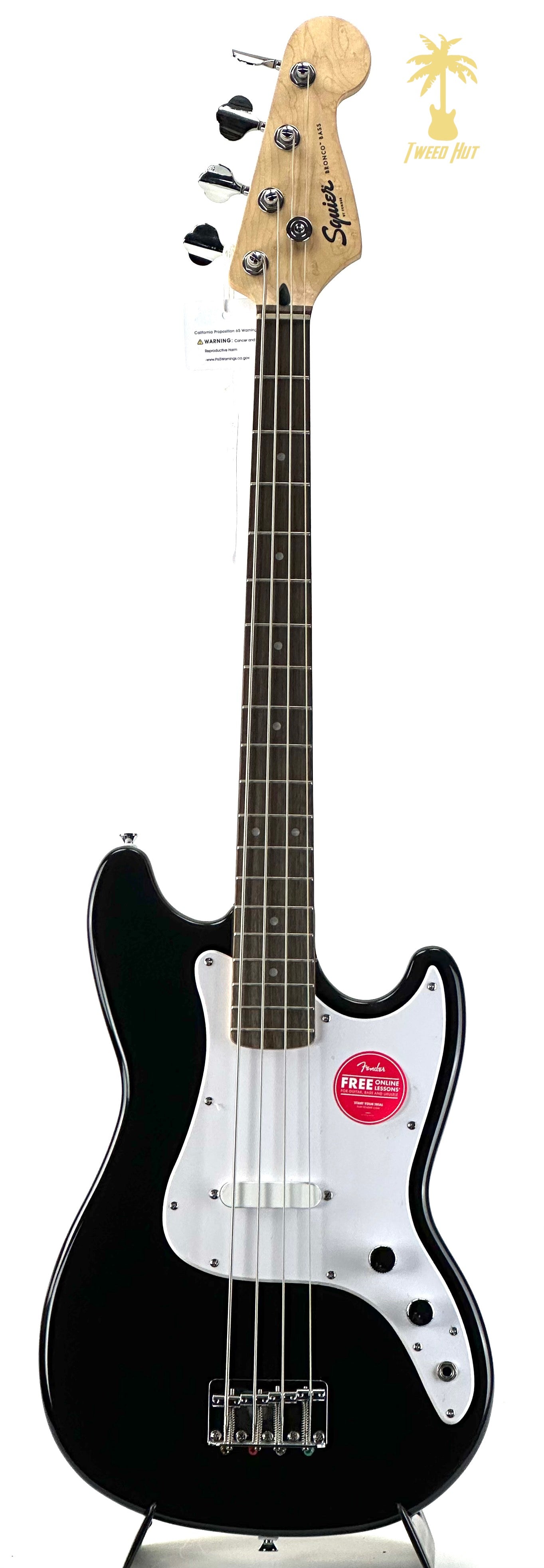 SQUIER SONIC BRONCO BASS LAUREL FINGERBOARD - BLACK