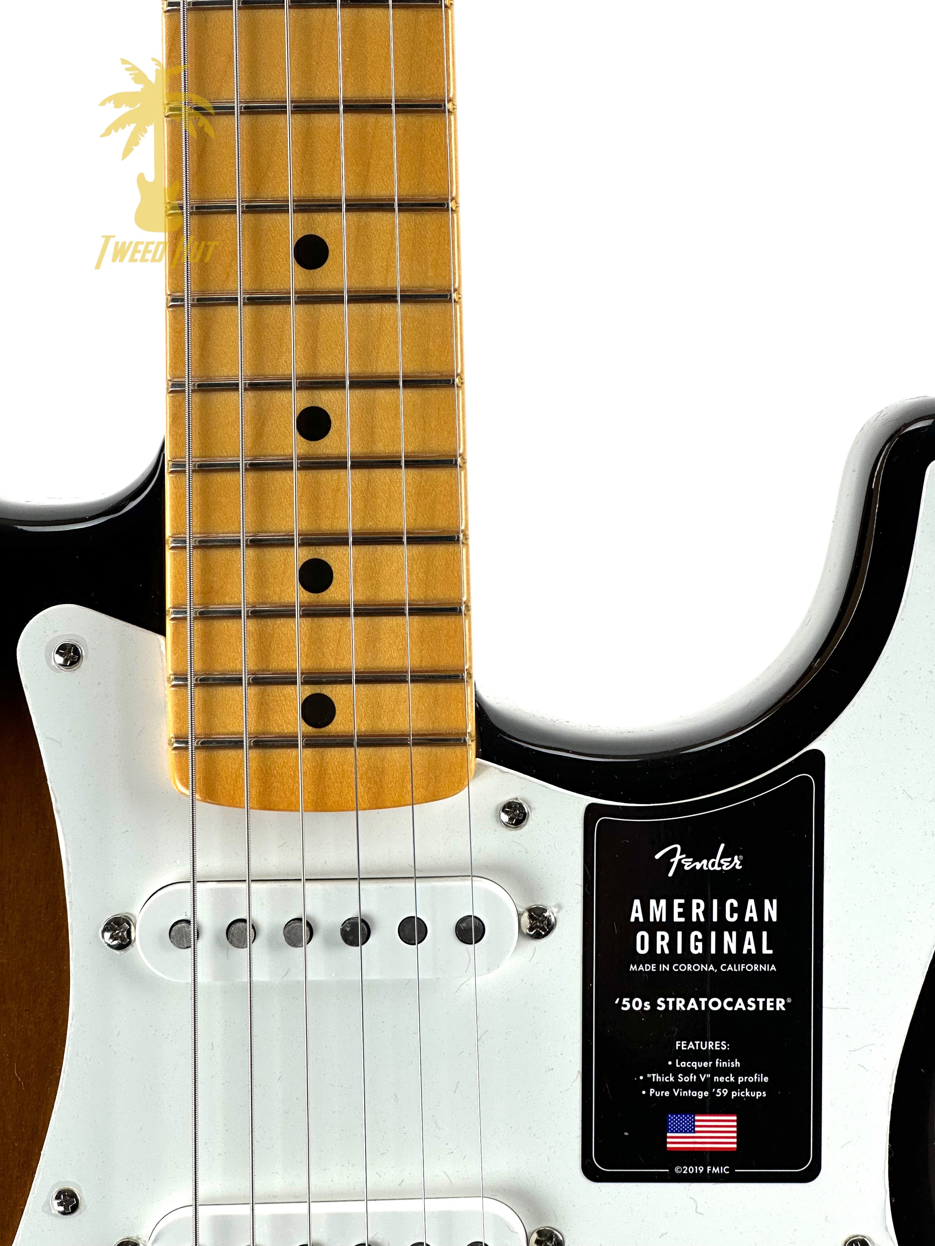 FENDER AMERICAN ORIGINAL 50'S STRATOCASTER-SUNBURST