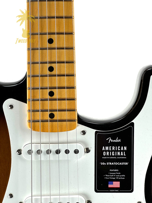 FENDER AMERICAN ORIGINAL 50'S STRATOCASTER-SUNBURST