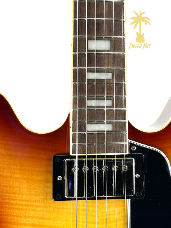 EPIPHONE ES-335 FIGURED RASPBERRY TEA BURST