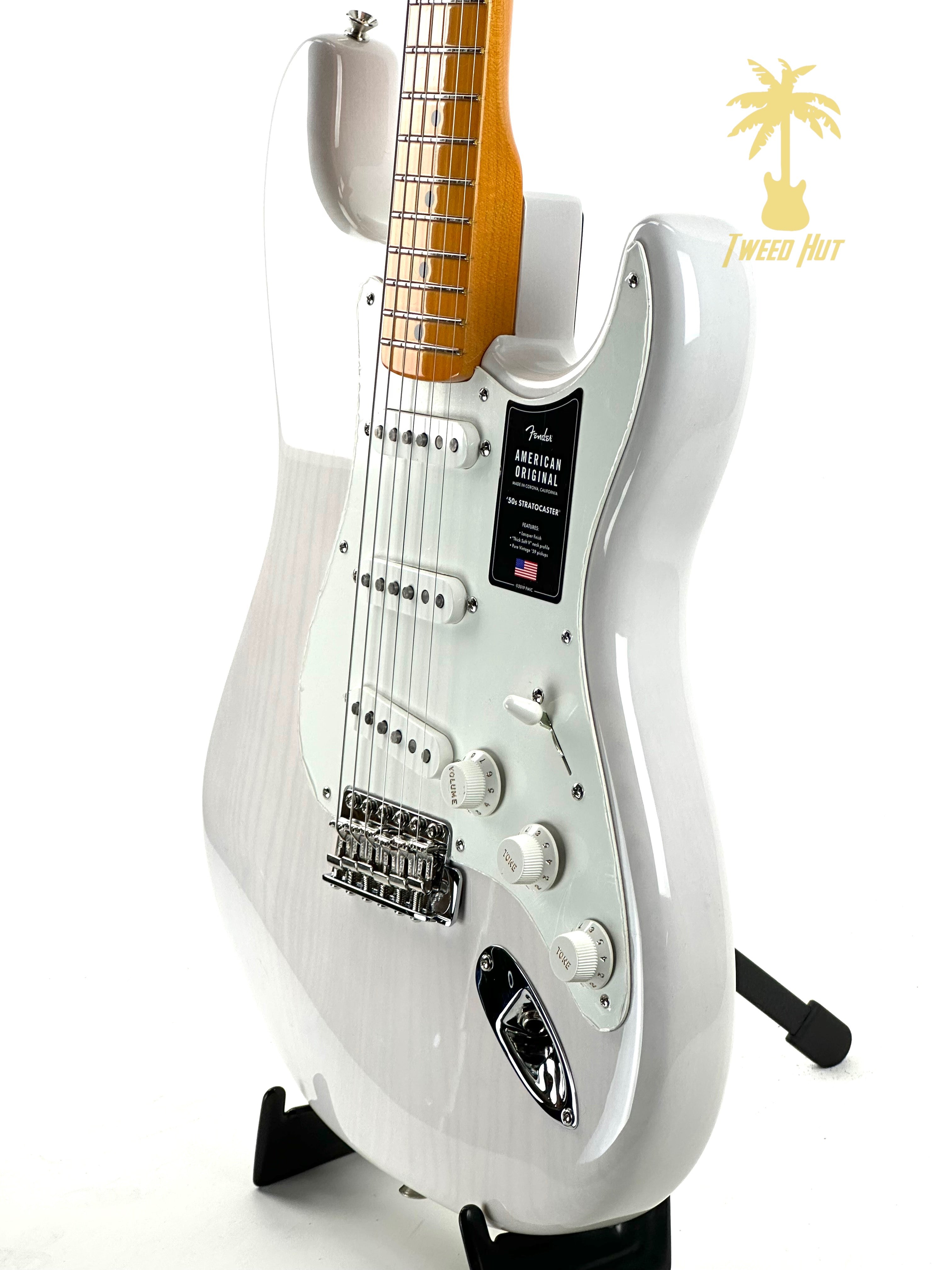 FENDER AMERICAN ORIGINAL 50'S STRATOCASTER WHITE BLONDE