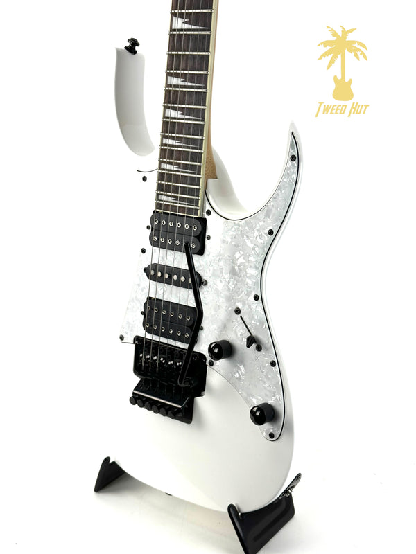 PRE-OWNED IBANEZ RG450DXB ELECTRIC - WHITE