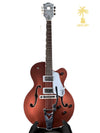 GRETSCH G6118T PLAYERS EDITION ANNIVERSARY HOLLOW BODY WITH STRING-THRU BIGSBY-COPPER METALLIC/SAHARA METALLIC