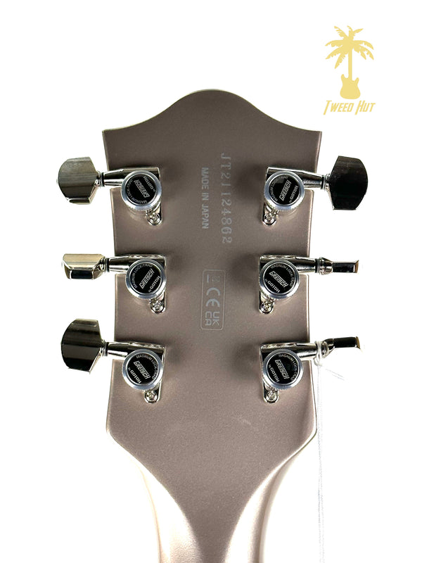 GRETSCH G6118T PLAYERS EDITION ANNIVERSARY HOLLOW BODY WITH STRING-THRU BIGSBY-COPPER METALLIC/SAHARA METALLIC