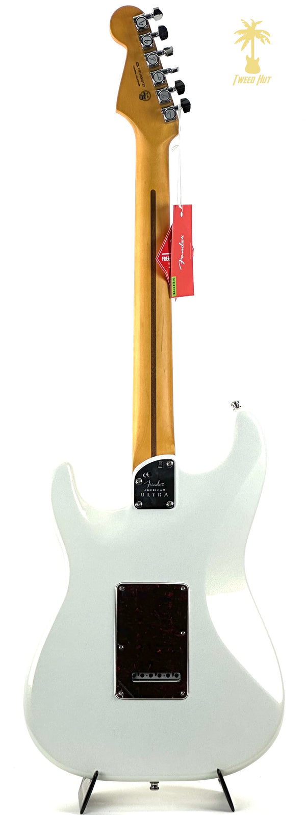 FENDER AMERICAN ULTRA STRATOCASTER ARCTIC PEARL