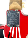 EVH STRIPED SERIES FRANKENSTEIN "Frankie" RED WITH BLACK AND WHITE STRIPES RELIC