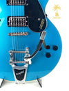 GRETSCH STREAMLINER CENTER BLOCK WITH BIGSBY RIVERA BLUE