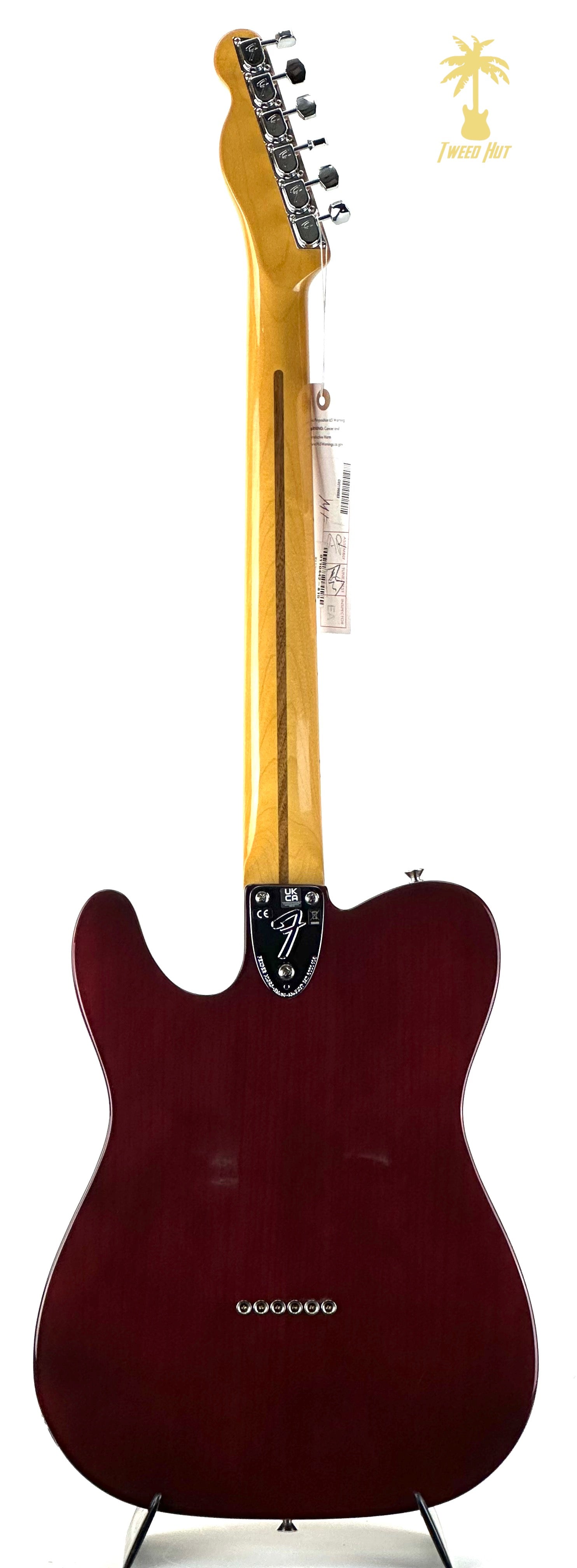 FENDER AMERICAN VINTAGE II 77 TELECASTER CUSTOM - WINE RED