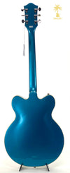 GRETSCH STREAMLINER CENTER BLOCK WITH BIGSBY RIVERA BLUE
