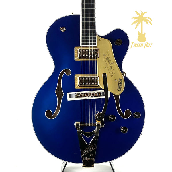 GRETSCH G6120TG PRO NASHVILLE AZURE METALLLIC