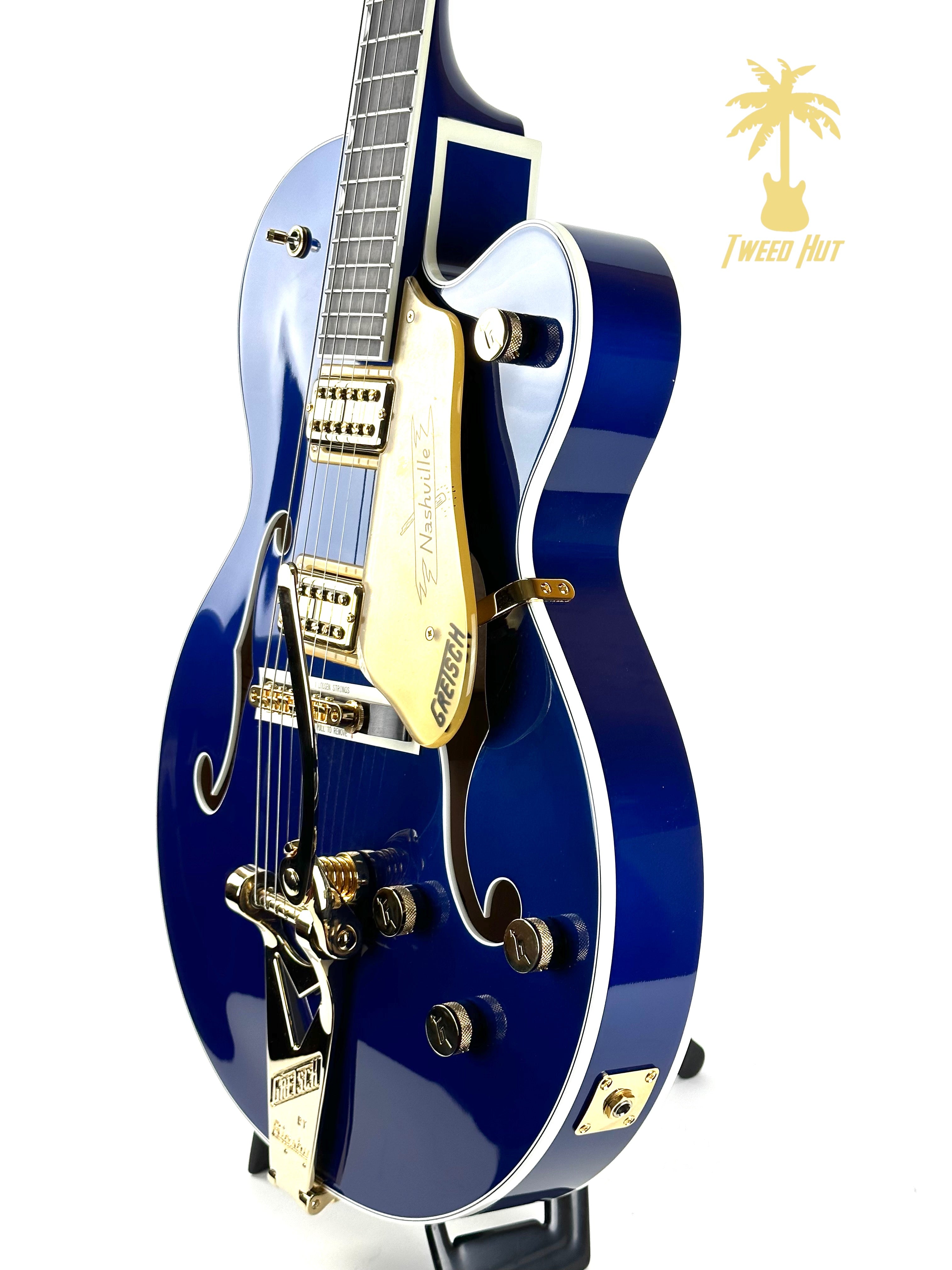 GRETSCH G6120TG PRO NASHVILLE AZURE METALLLIC