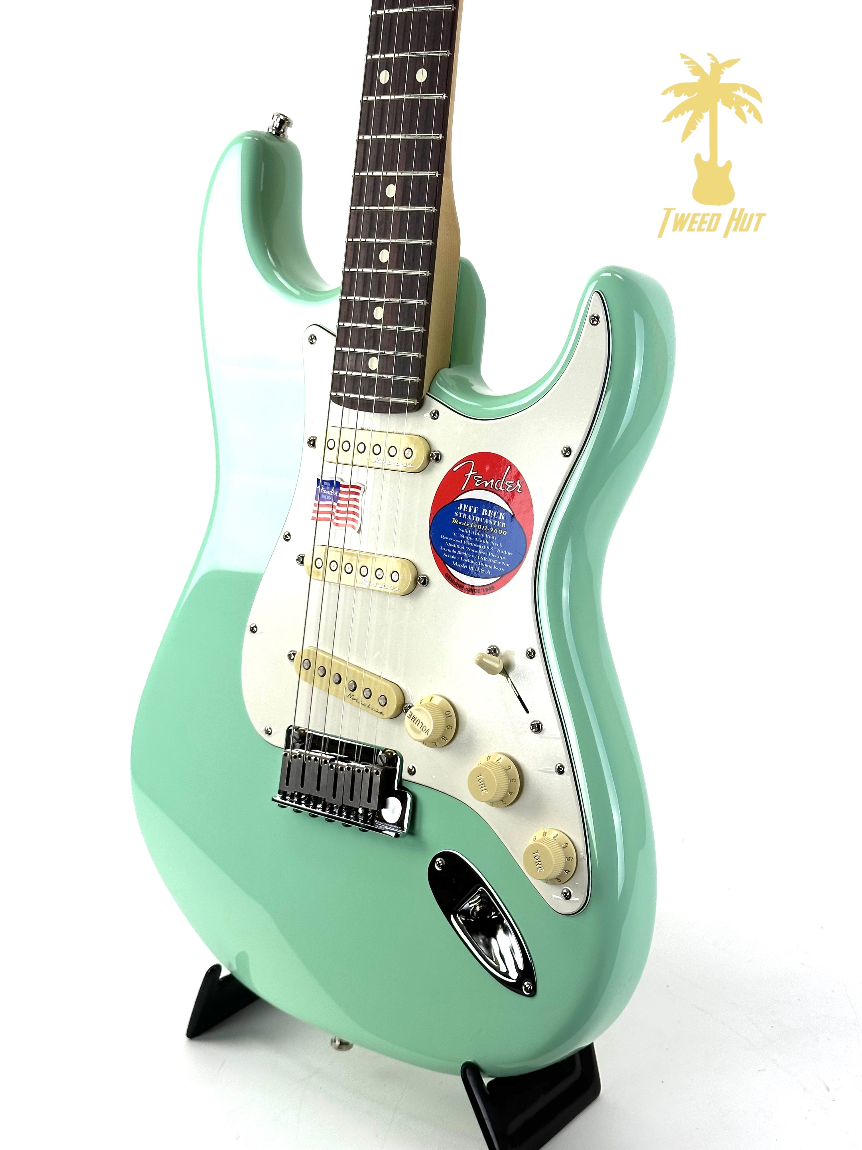 FENDER JEFF BECK STRAT - SURF GREEN