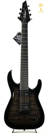 JACKSON JS SERIES DINKY ARCH TOP JS22Q-7 7 String DKA HT-TRANSPARENT BLACK BURST