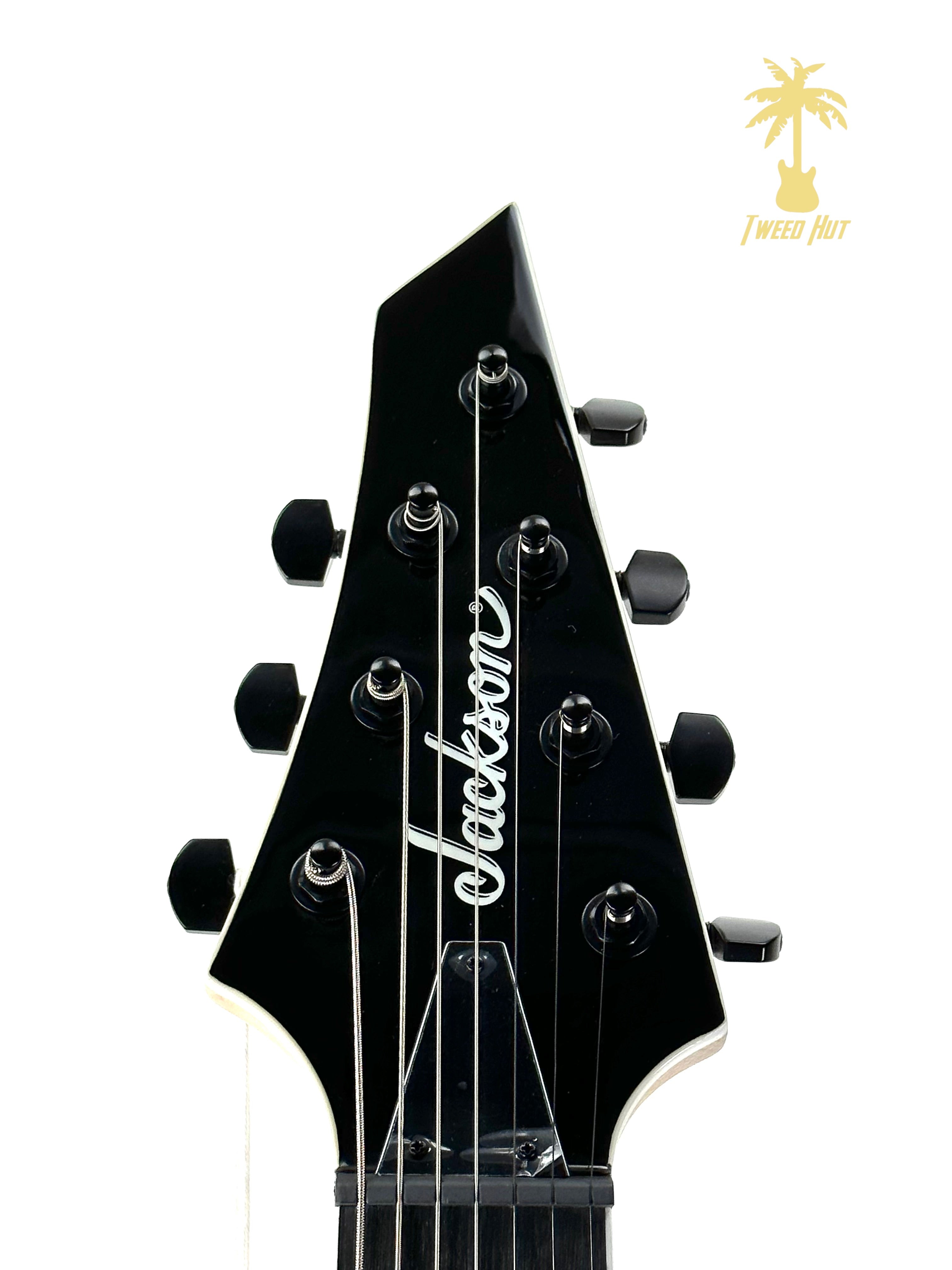 JACKSON JS SERIES DINKY ARCH TOP JS22Q-7 7 String DKA HT-TRANSPARENT BLACK BURST