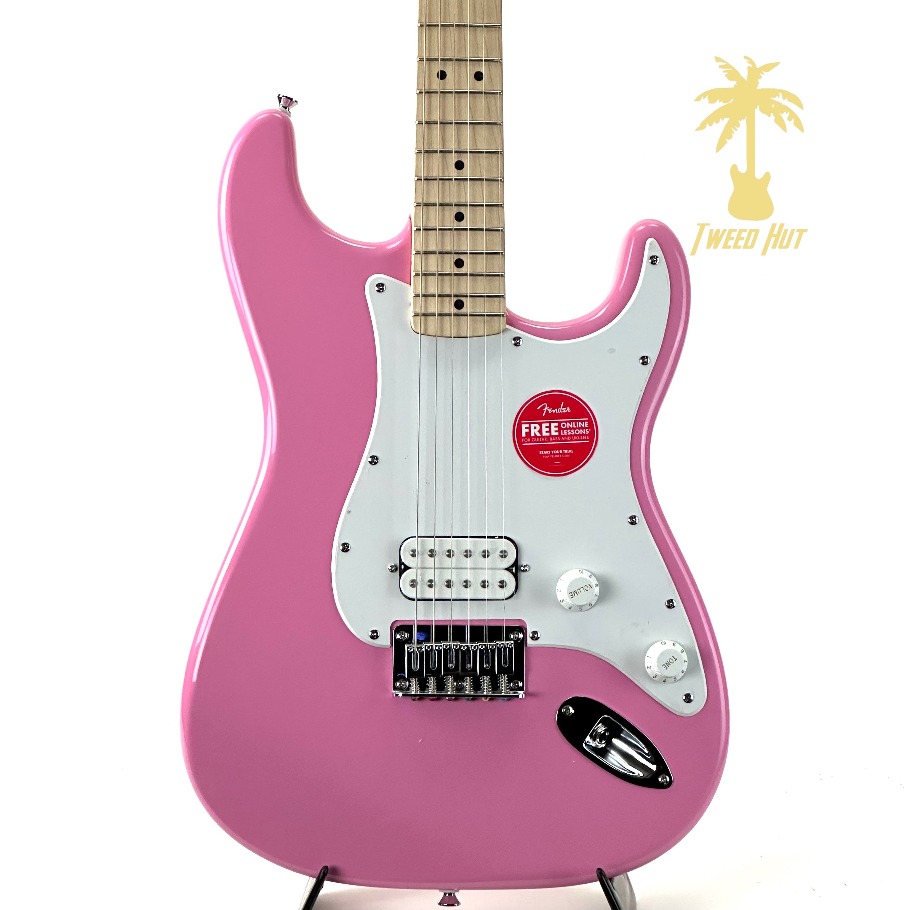 SQUIER SONIC STRATOCASTER HT FLASK PINK