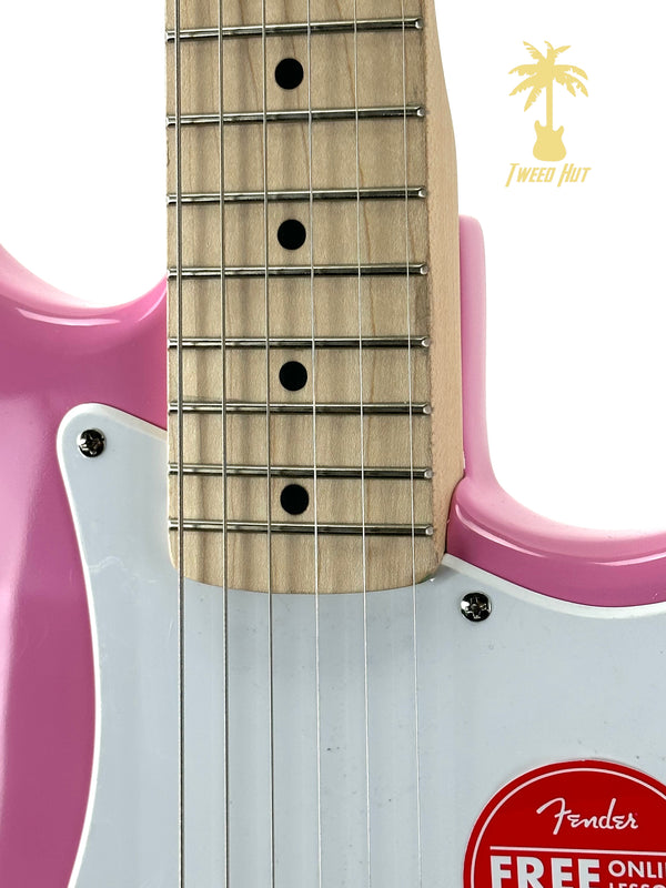 SQUIER SONIC STRATOCASTER HT FLASK PINK