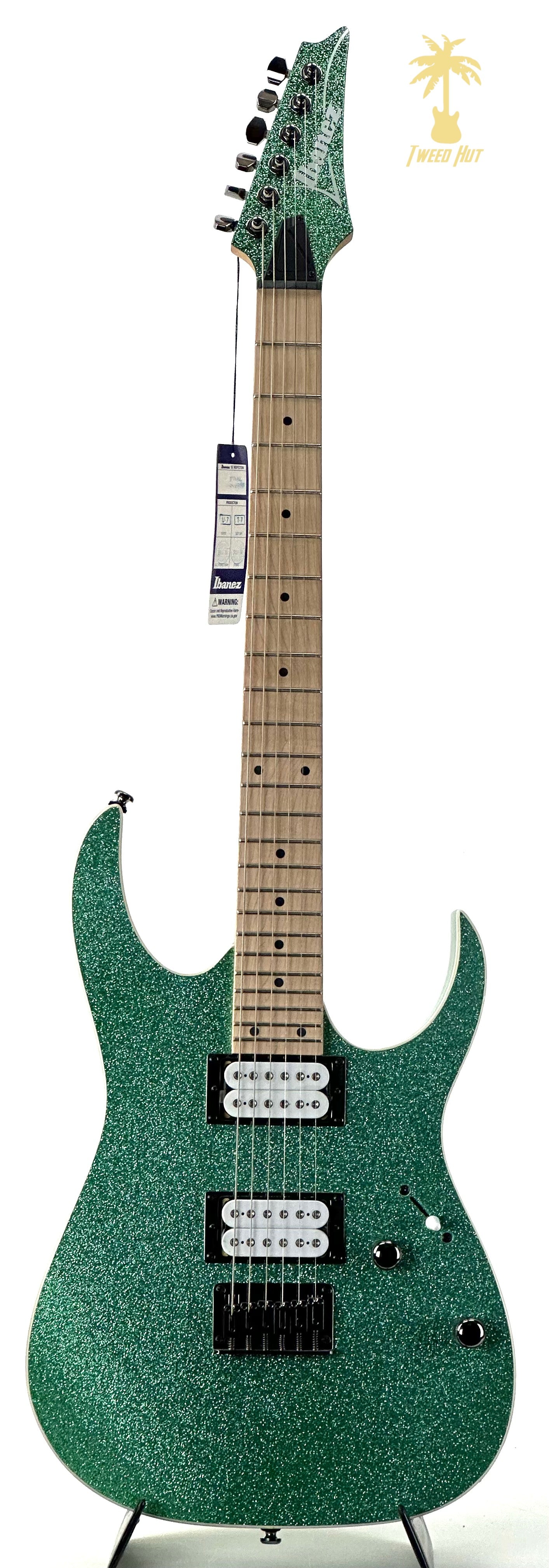 IBANEZ RG421 TURQUOISE SPARKLE