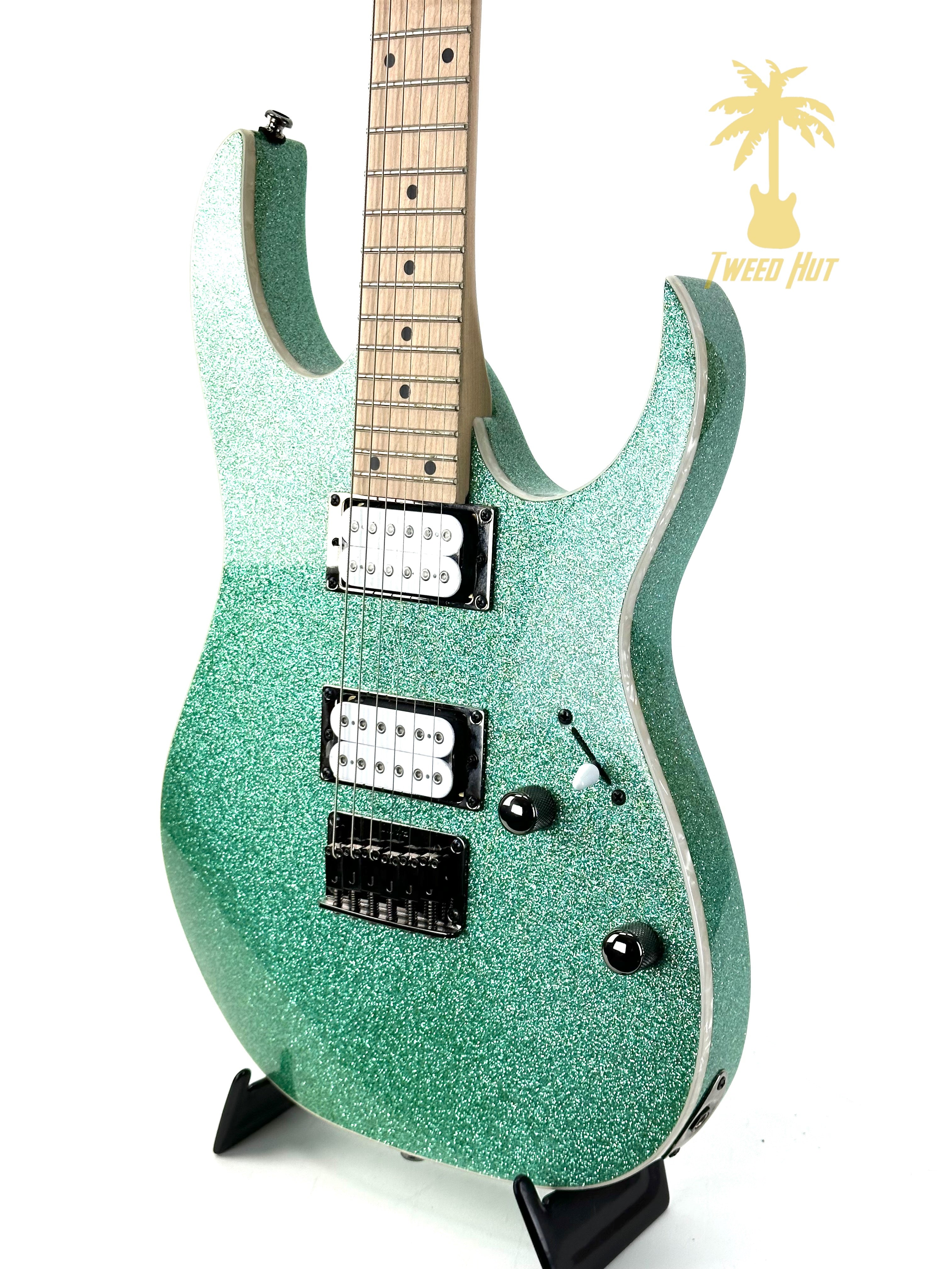IBANEZ RG421 TURQUOISE SPARKLE