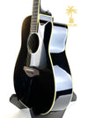 YAMAHA FGX830 ACOUSTIC ELECTRIC CUTAWAY - BLACK