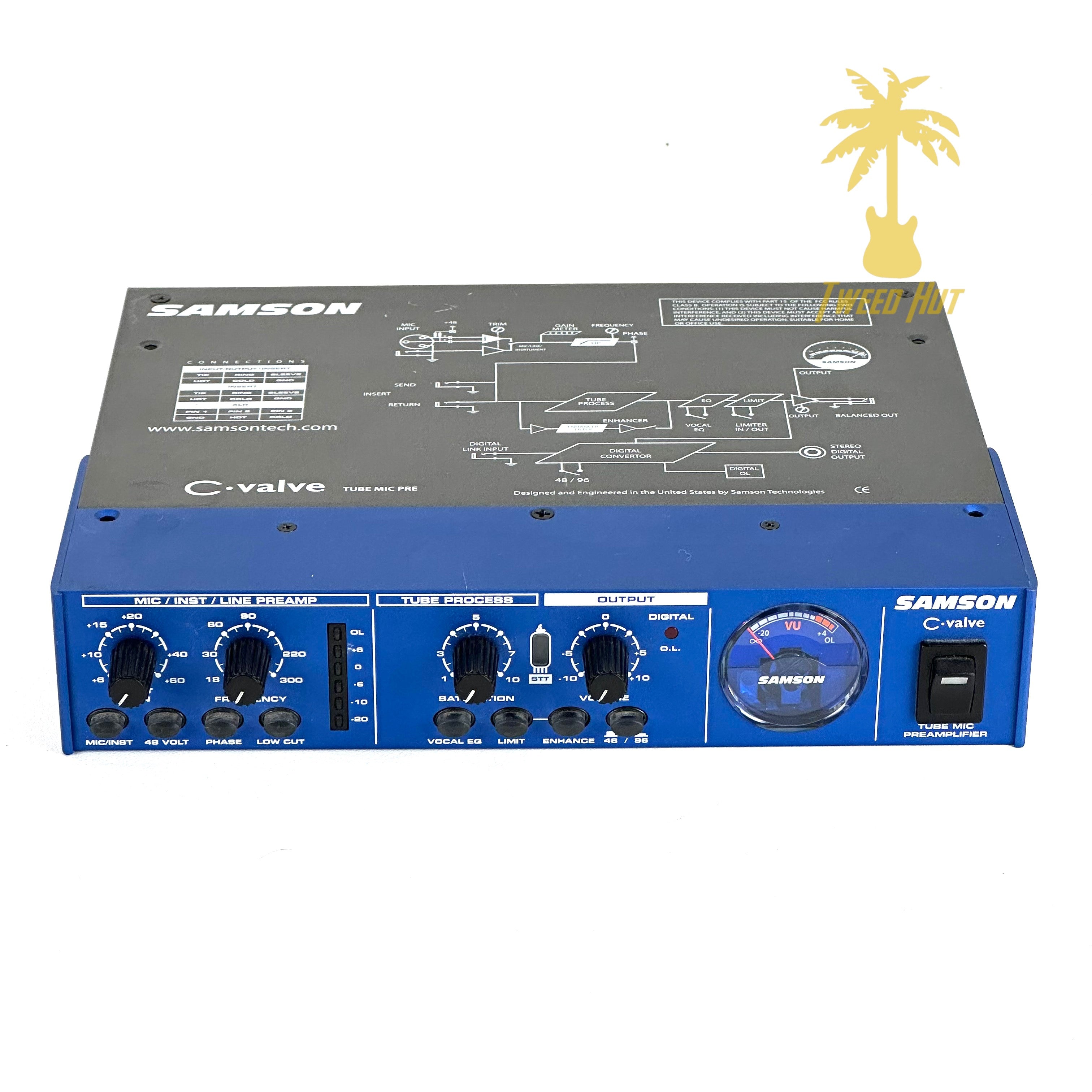 SAMSON C-VALVE TUBE MIC PREAMP