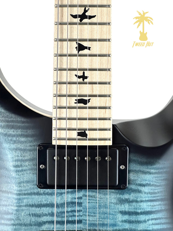 PRS DUSTIE WARING CE 24 FLOYD FADED BLUE SMOKEBURST