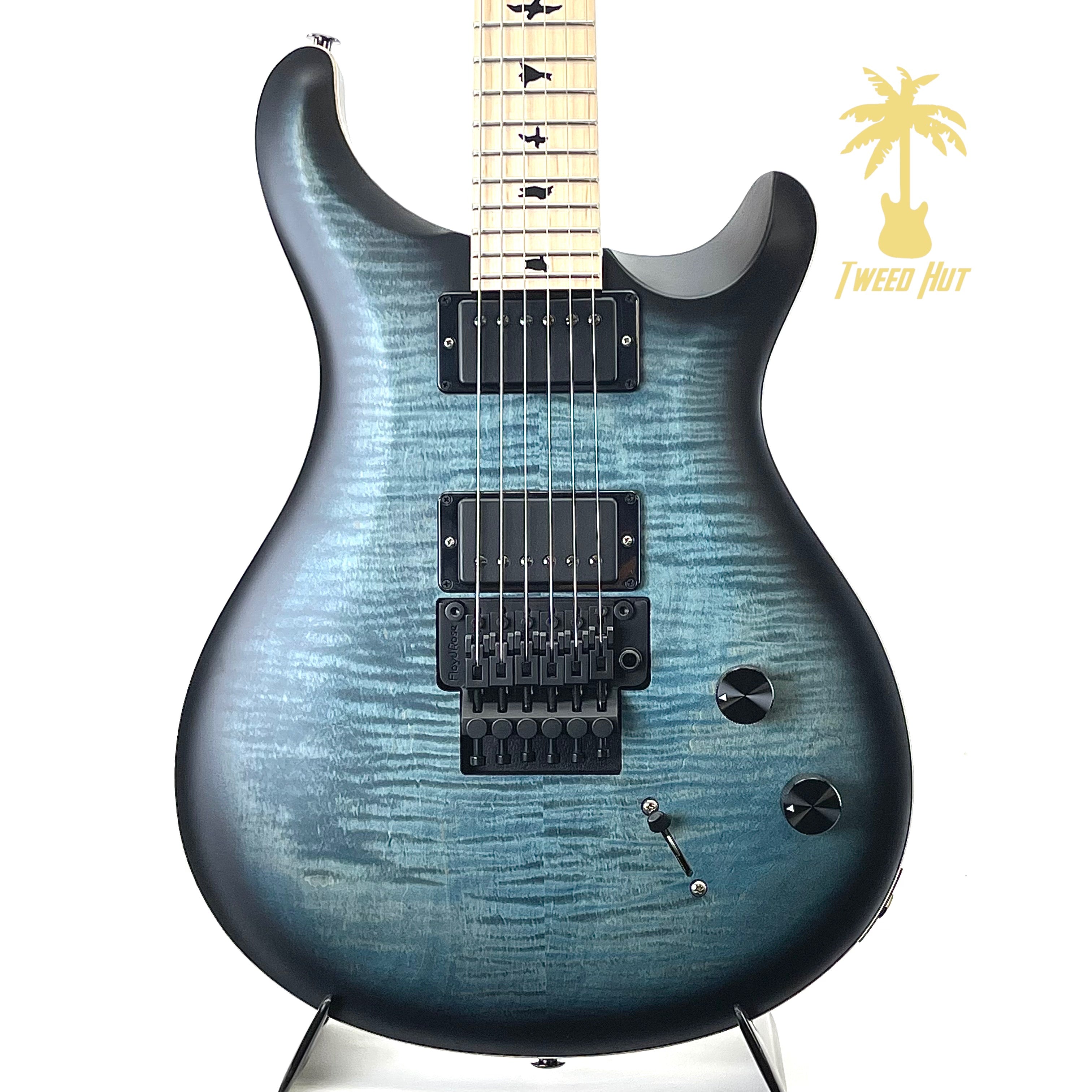 PRS DUSTIE WARING CE 24 FLOYD FADED BLUE SMOKEBURST