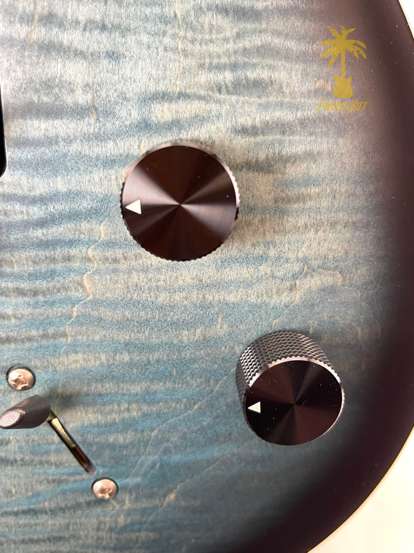 PRS DUSTIE WARING CE 24 FLOYD FADED BLUE SMOKEBURST