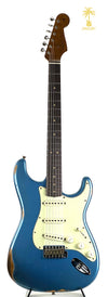 FENDER CUSTOM SHOP 63 STRATOCASTER ROSEWOOD RELIC - AGED LAKE PLACID BLUE