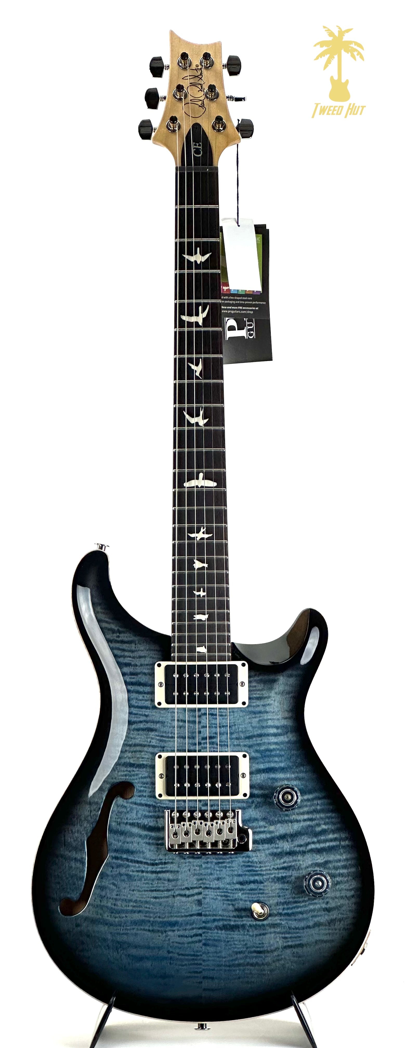 PRS CE24 SEMI-HOLLOW FADED BLUE SMOKEBURST