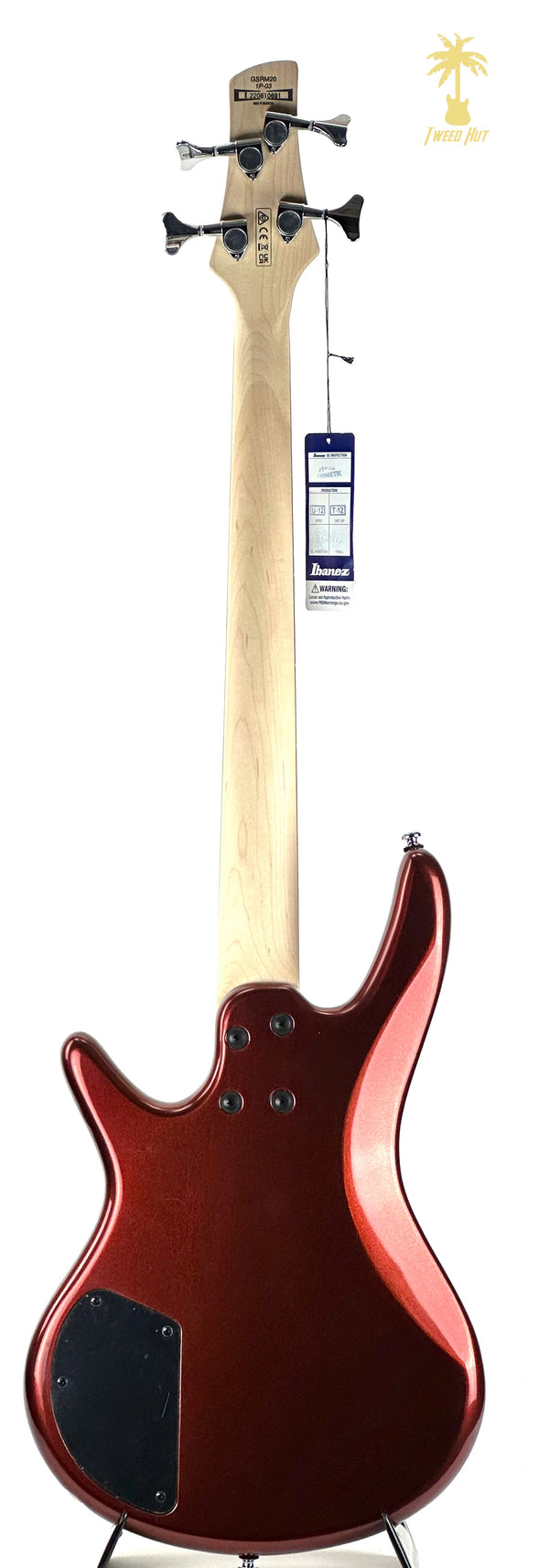 IBANEZ MIKRO GSRM20RBM BASS - ROOT BEER METALLIC