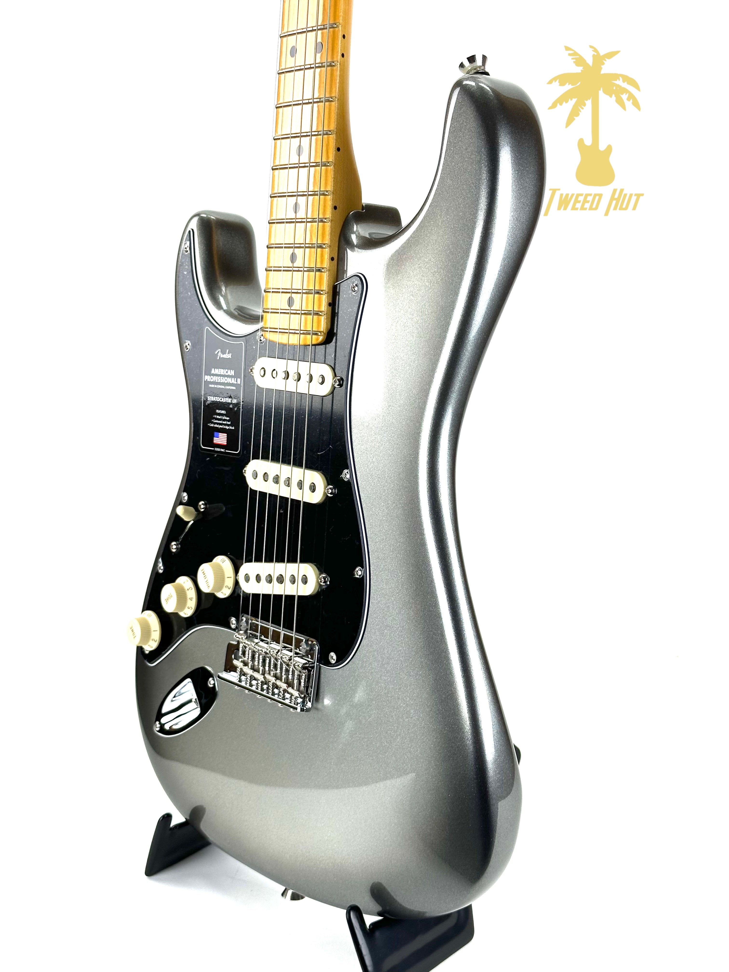 FENDER AMERICAN PROFESSIONAL II STRATOCASTER LEFT-HAND-MERCURY