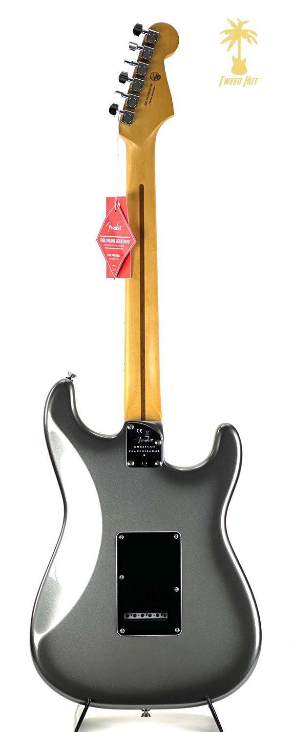 FENDER AMERICAN PROFESSIONAL II STRATOCASTER LEFT-HAND-MERCURY