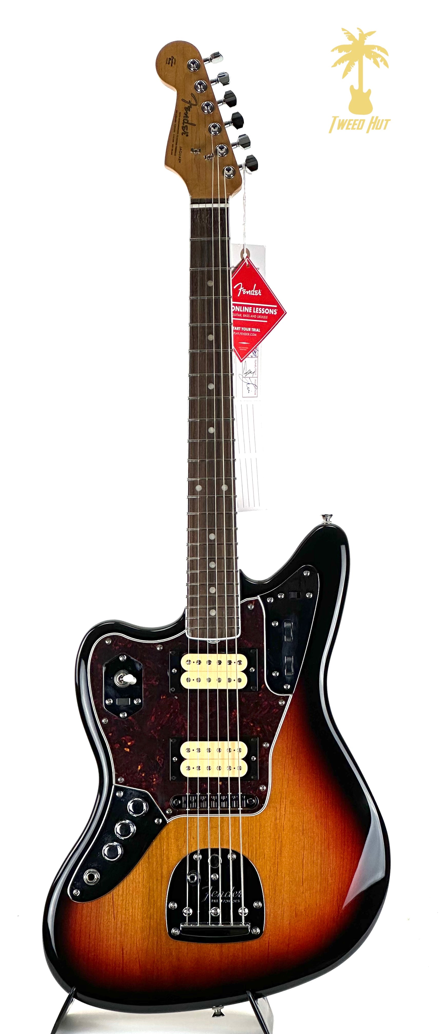 FENDER KURT COBAIN JAGUAR LEFT-HANDED -3-COLOR SUNBURST