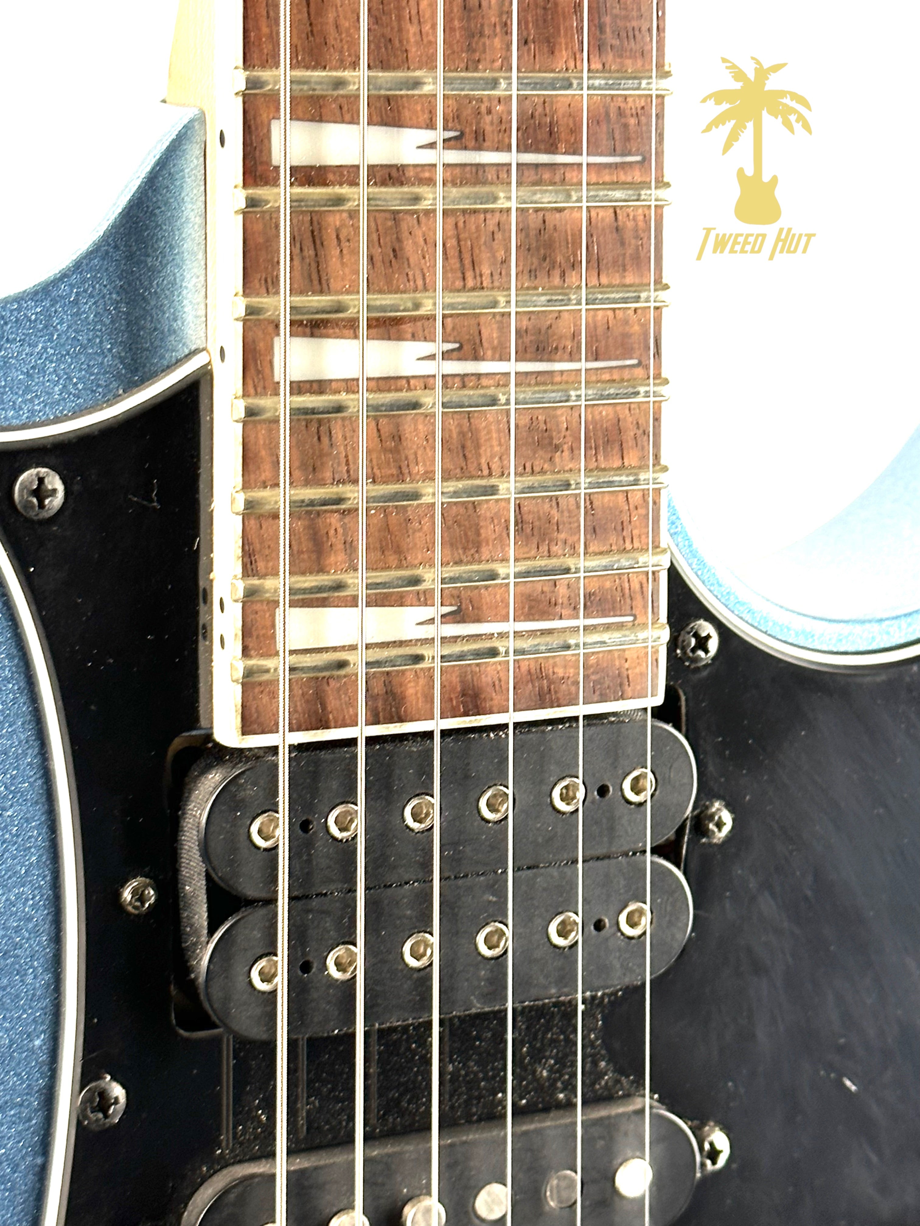 PRE-OWNED IBANEZ RG450EXB - BLUE METALLIC