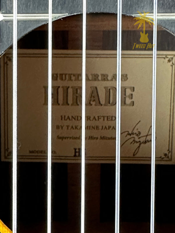 PRE-OWNED TAKAMINE H-5 HIRADE - ALL SOLID CLASSICAL MIJ W/ CASE
