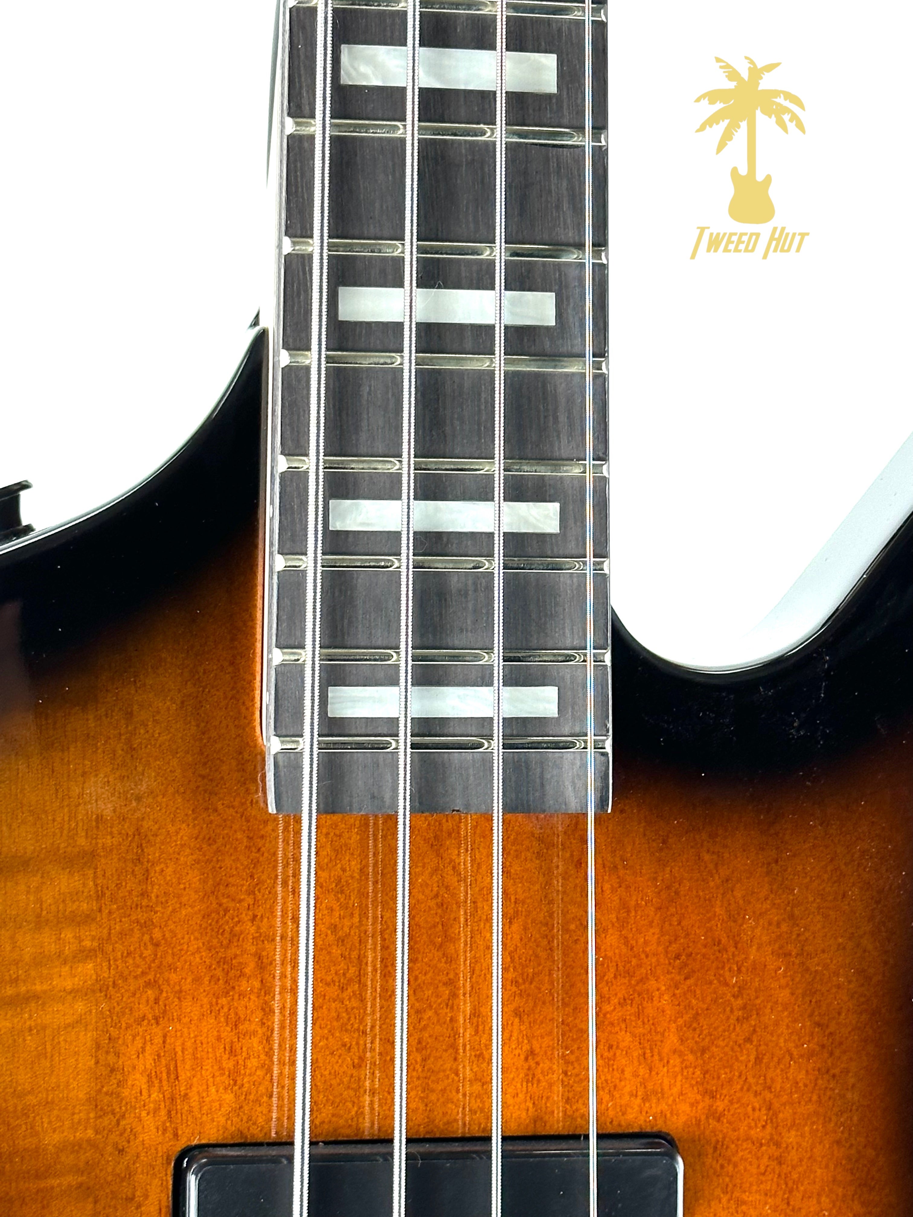 JACKSON JS2 KELLY BIRD BASS - TOBACCO SUNBURST