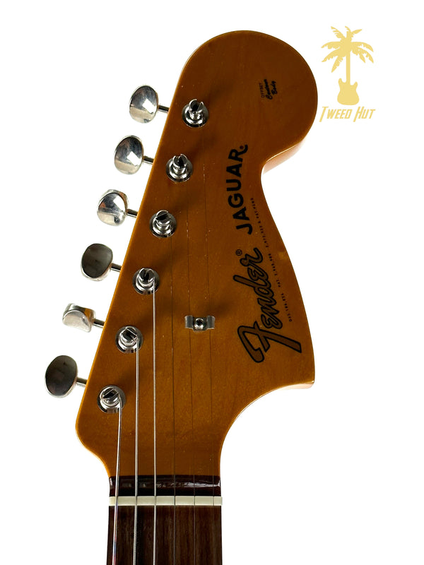 PRE-OWNED FENDER CLASSIC 60's JAGUAR - NITRO FIESTA RED