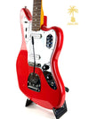 PRE-OWNED FENDER CLASSIC 60's JAGUAR - NITRO FIESTA RED