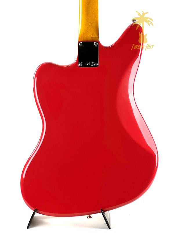 PRE-OWNED FENDER CLASSIC 60's JAGUAR - NITRO FIESTA RED