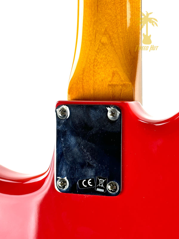 PRE-OWNED FENDER CLASSIC 60's JAGUAR - NITRO FIESTA RED