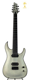PRE-OWNED SCHECTER KM-7 - TRANS WHITE SATIN