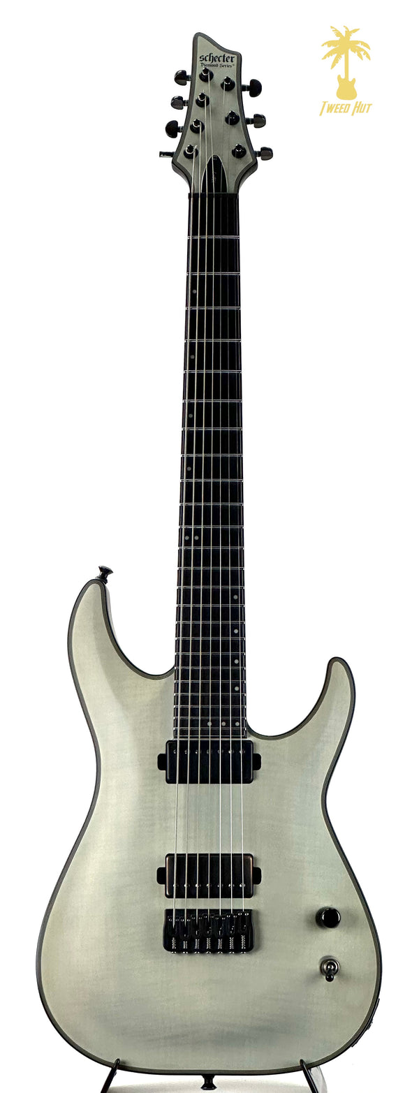 PRE-OWNED SCHECTER KM-7 - TRANS WHITE SATIN
