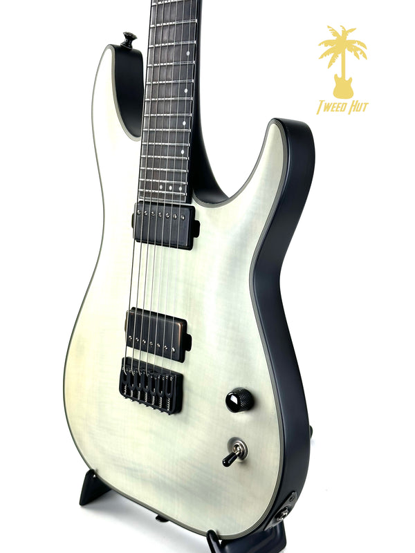 PRE-OWNED SCHECTER KM-7 - TRANS WHITE SATIN